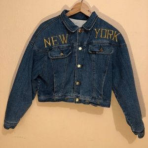 New York, Paris, Rome Vintage jacket 80s 90s